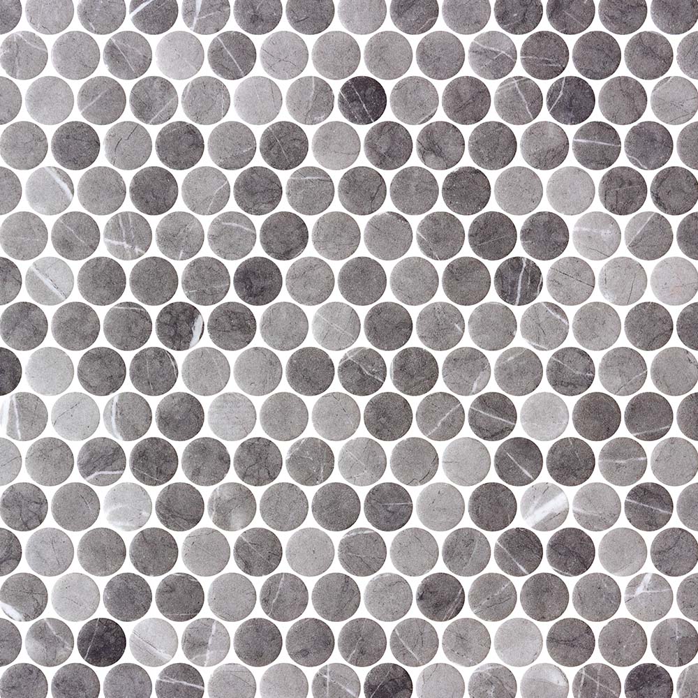 Vetro Round Glass Mosaic Tile