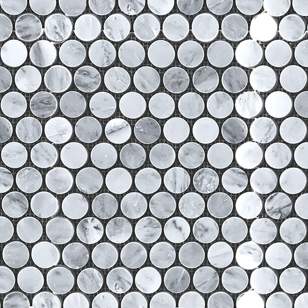 Neo Gris Marble Honed Mosaic Tile