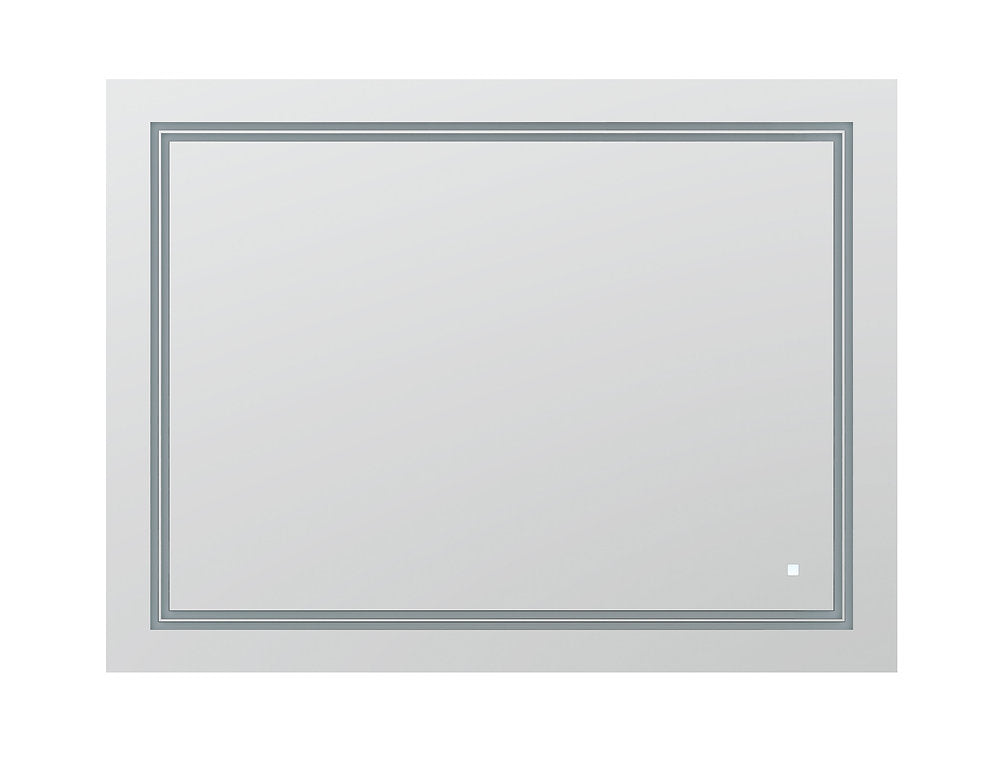 Soho 48" x 36" LED Bathroom Mirror, Anti-Fog