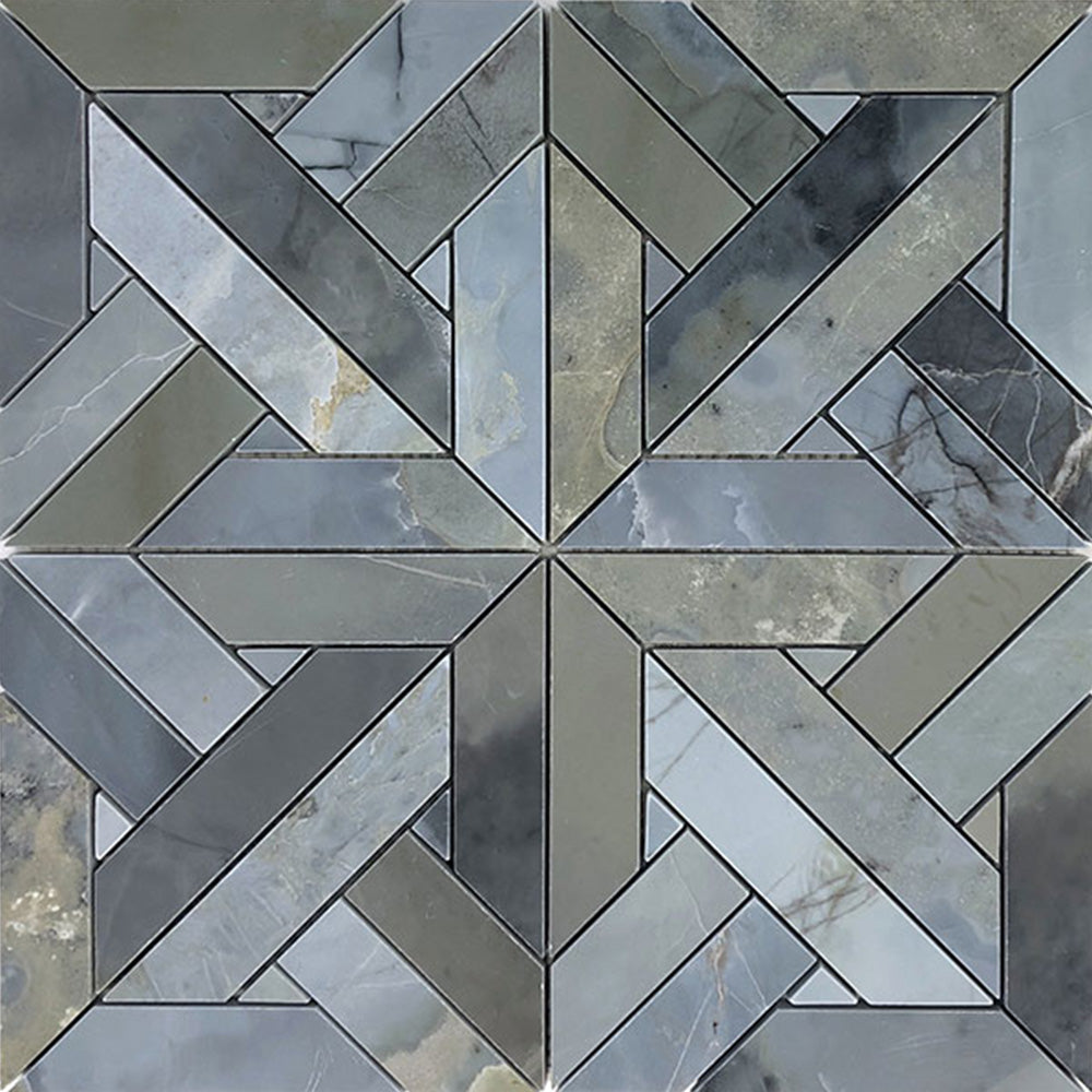 Wellstone Polished Natural Stone Mosaic Tile