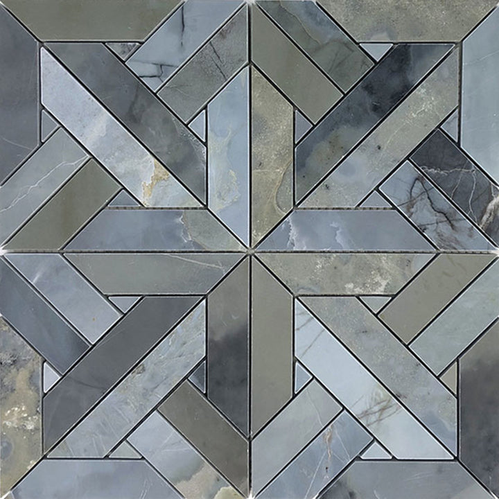 Wellstone Polished Natural Stone Mosaic Tile