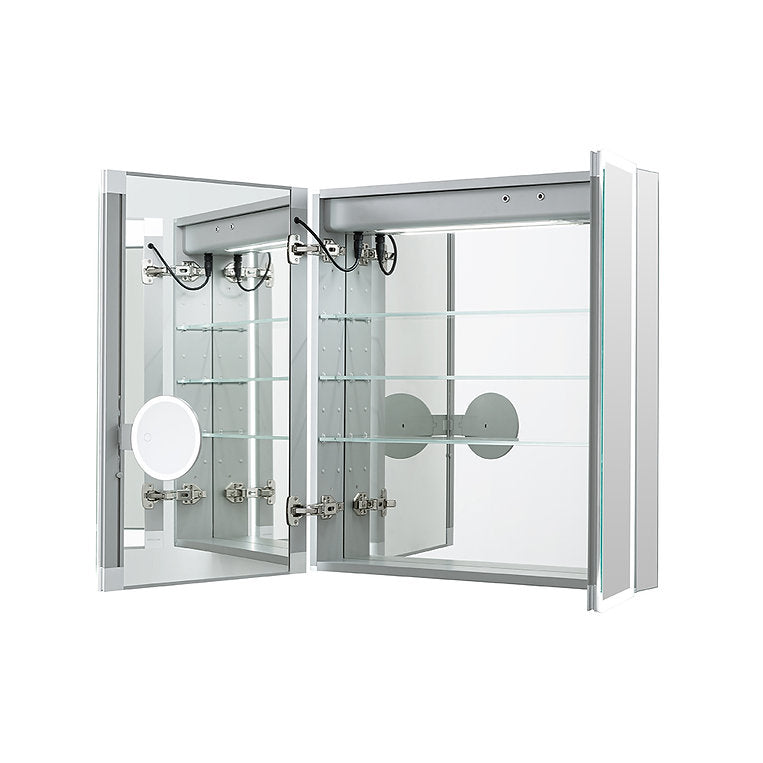 Edge Royale 36" x 32" LED Lighted Double Door Medicine Cabinet