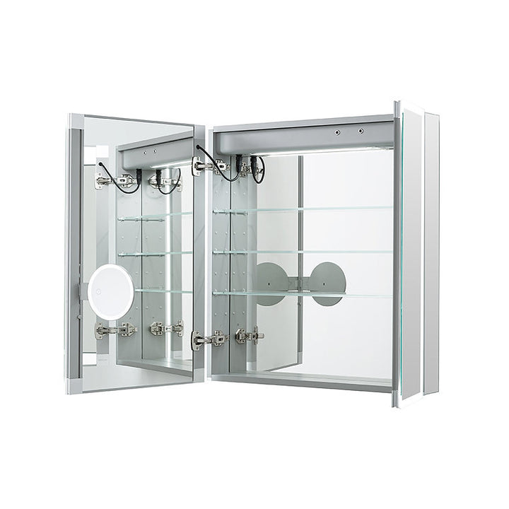 Edge Royale 36" x 32" LED Lighted Double Door Medicine Cabinet
