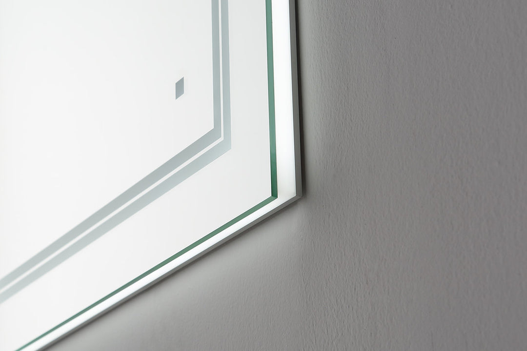 Soho 60" x 30" LED Bathroom Mirror, Anti-Fog