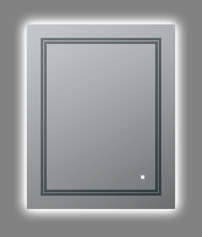 Soho 24" x 30" LED Bathroom Mirror, Anti-Fog
