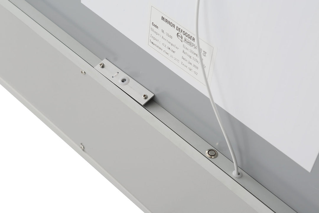 Soho 30" x 30" LED Bathroom Mirror, Anti-Fog