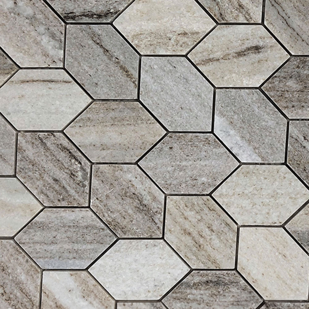 Wellstone Polished Natural Stone Mosaic Tile