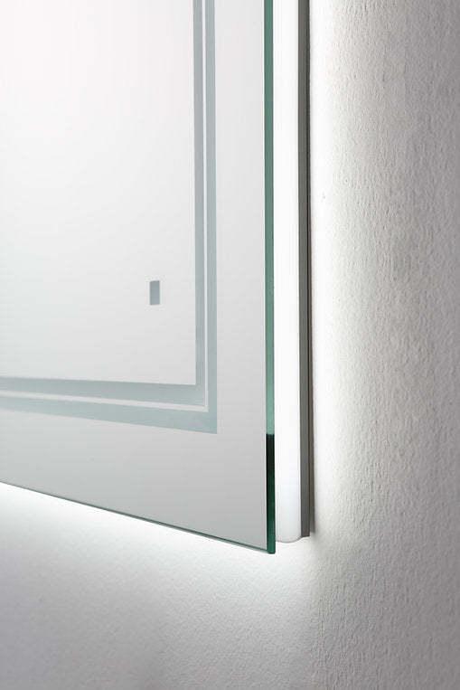 Soho 60" x 30" LED Bathroom Mirror, Anti-Fog