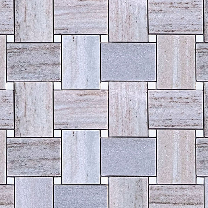 Wellstone Polished Natural Stone Mosaic Tile