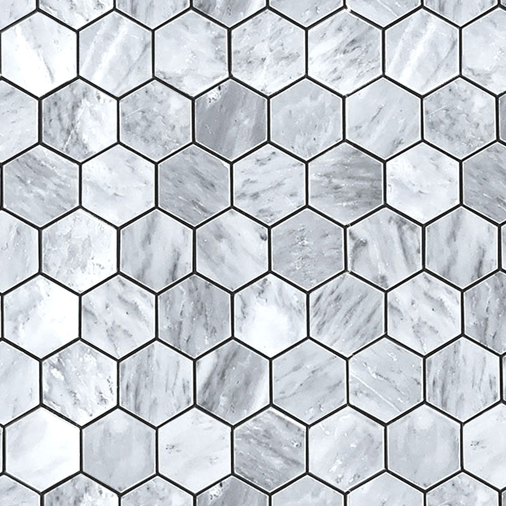 Neo Gris Marble Honed Mosaic Tile