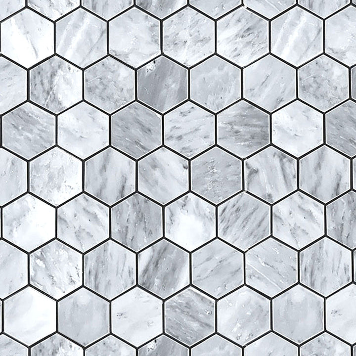 Neo Gris Marble Honed Mosaic Tile