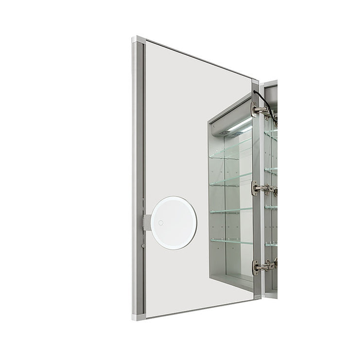 Edge Royale 36" x 32" LED Lighted Double Door Medicine Cabinet