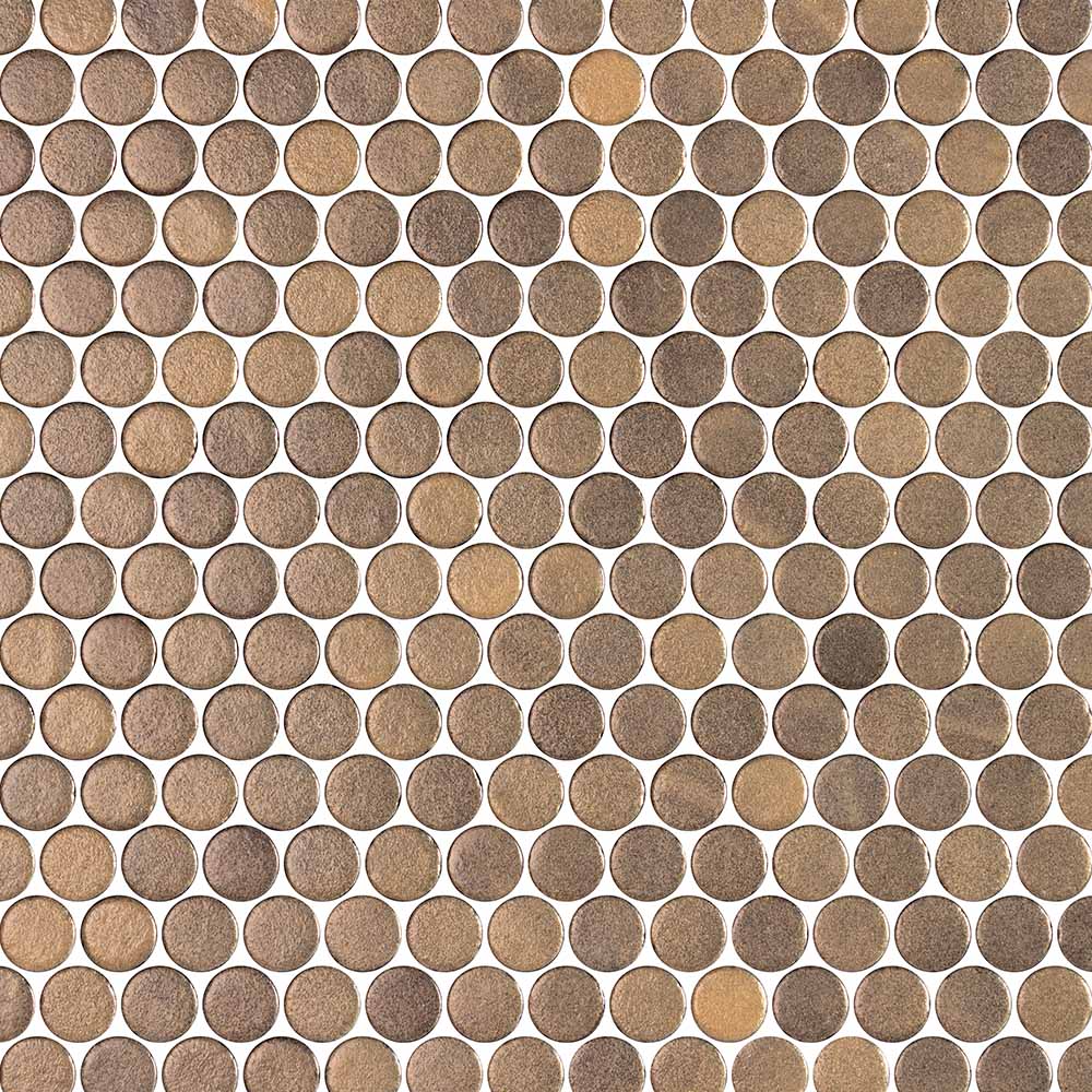 Vetro Round Glass Mosaic Tile