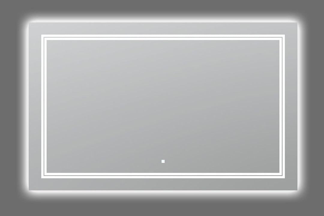 Soho 40" x 36" LED Bathroom Mirror, Anti-Fog