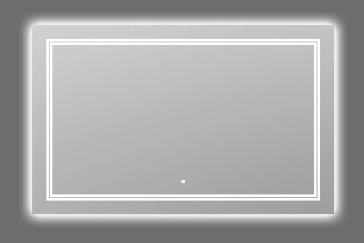 Soho 40" x 36" LED Bathroom Mirror, Anti-Fog