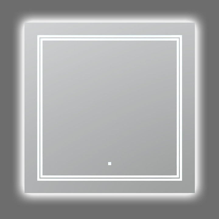 Soho 36" x 30" LED Bathroom Mirror, Anti-Fog