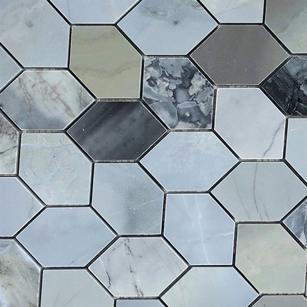Wellstone Polished Natural Stone Mosaic Tile