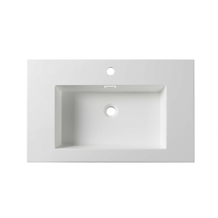 Annecy Acrylic Top-Mount Bathroom Sink