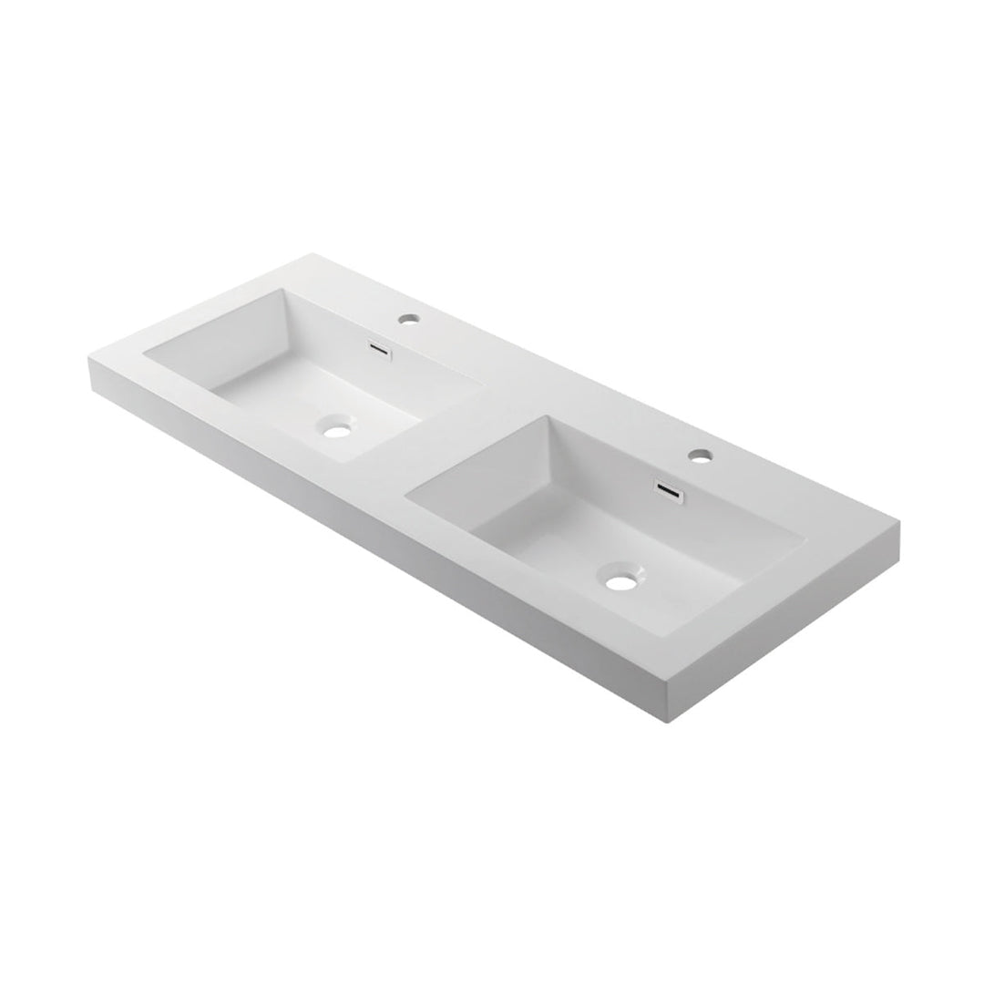 Milan Acrylic Top-Mount Bathroom Sink