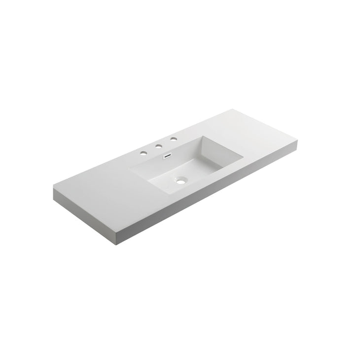 Positano Acrylic Top-Mount Bathroom Sink