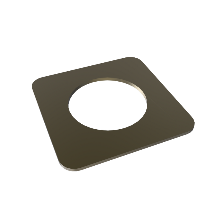 Amba Square Spacer for Quadro or Vega Collections