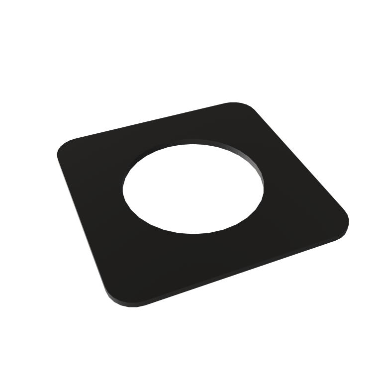 Amba Square Spacer for Quadro or Vega Collections