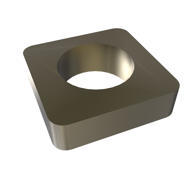 Amba Square Spacer for Quadro or Vega Collections