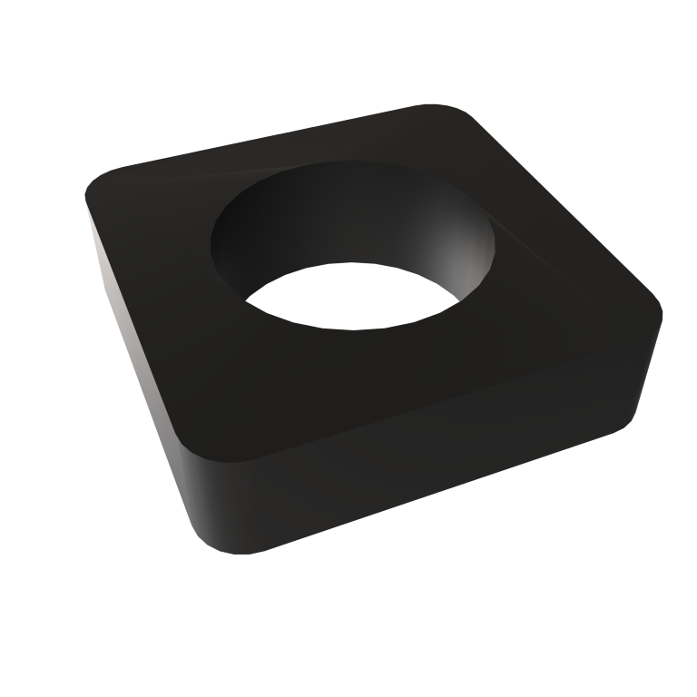 Amba Square Spacer for Quadro or Vega Collections