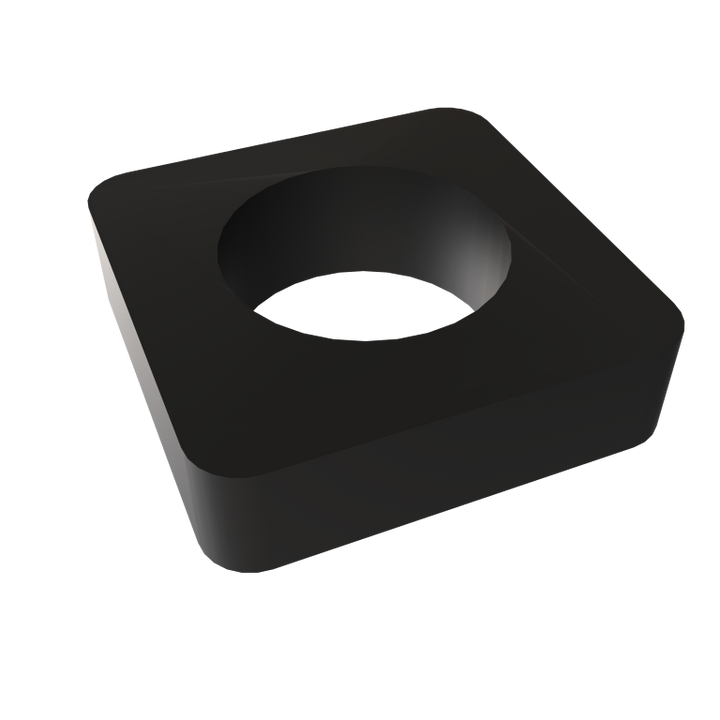 Amba Square Spacer for Quadro or Vega Collections
