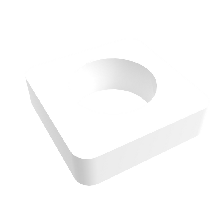 Amba Square Spacer for Quadro or Vega Collections