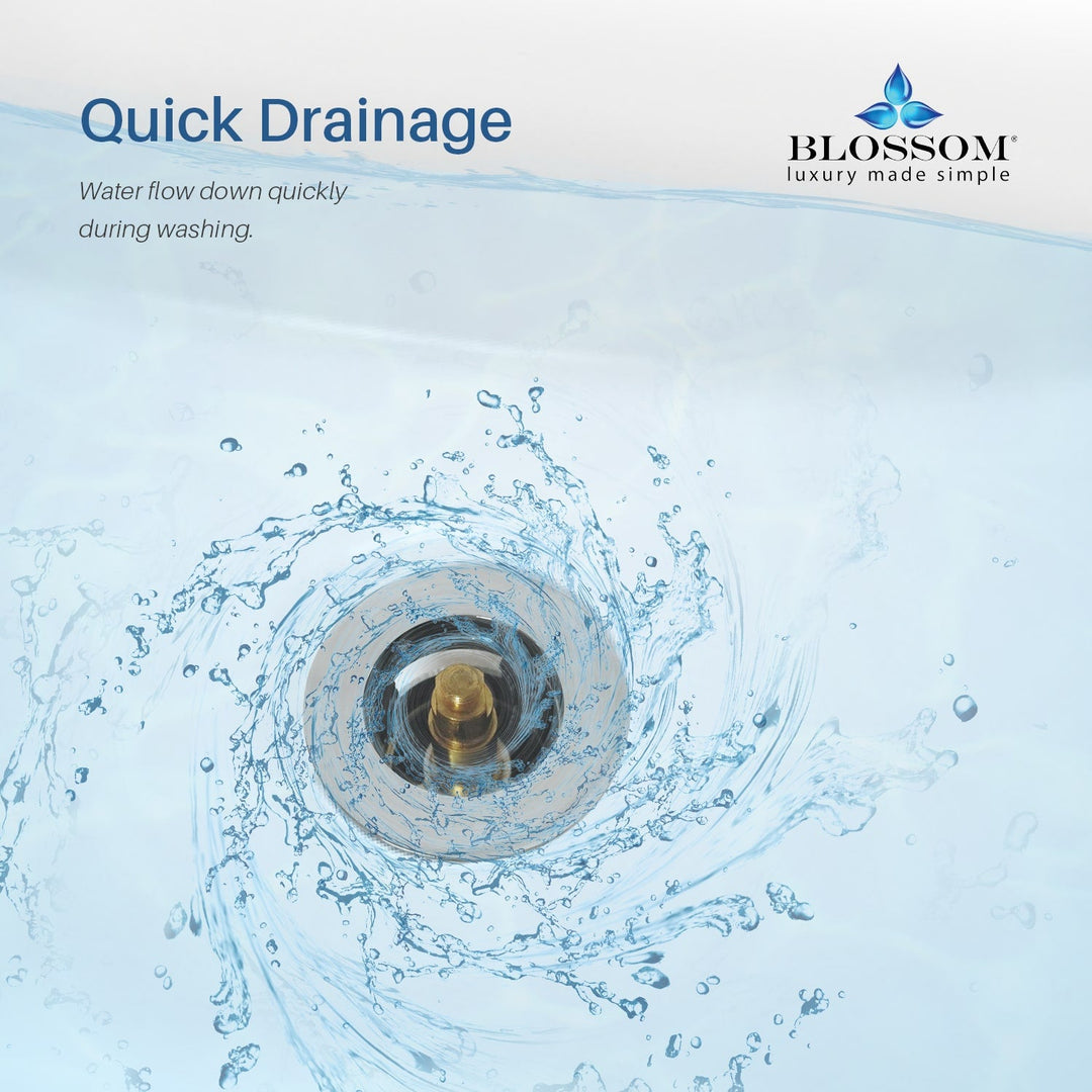 1-1/4" Brass Pop-Up Drain with Overflow