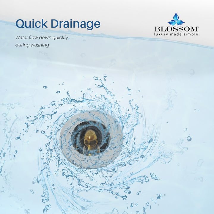 1-1/4" Brass Pop-Up Drain without Overflow
