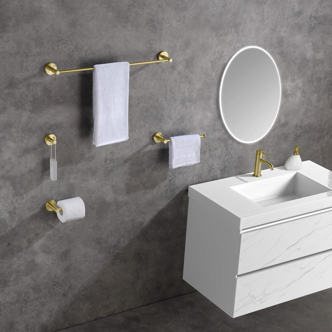 Halo 5-Piece Bathroom Hardware Set