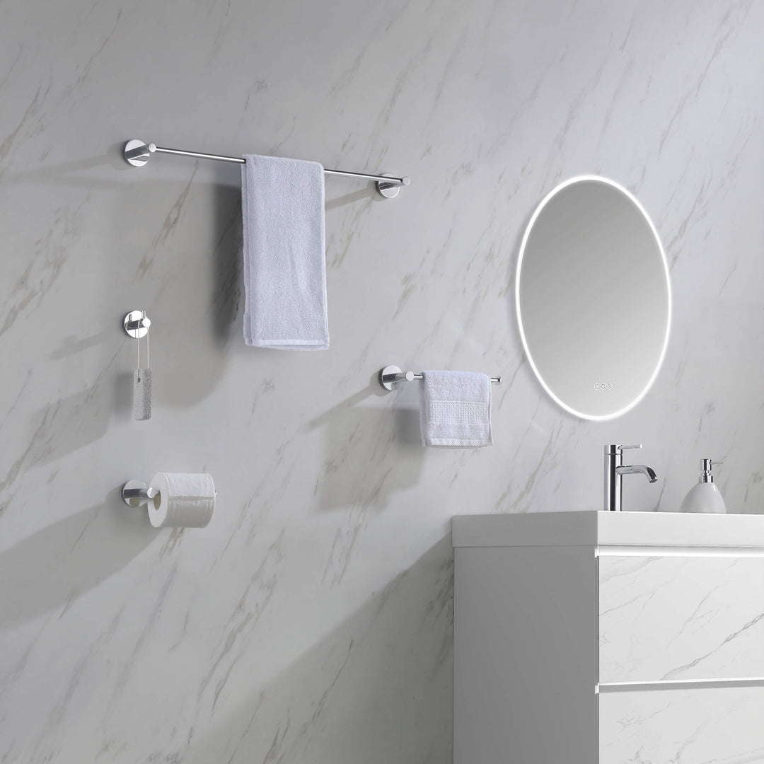 Halo 5-Piece Bathroom Hardware Set