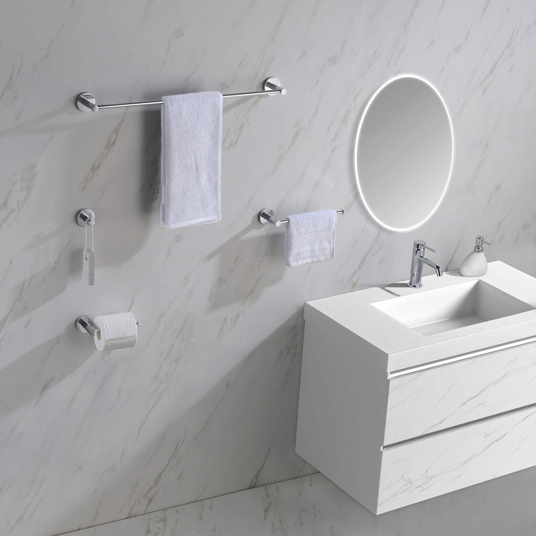 Halo 5-Piece Bathroom Hardware Set