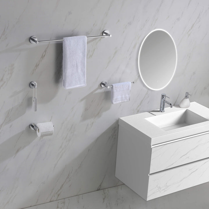 Halo 5-Piece Bathroom Hardware Set