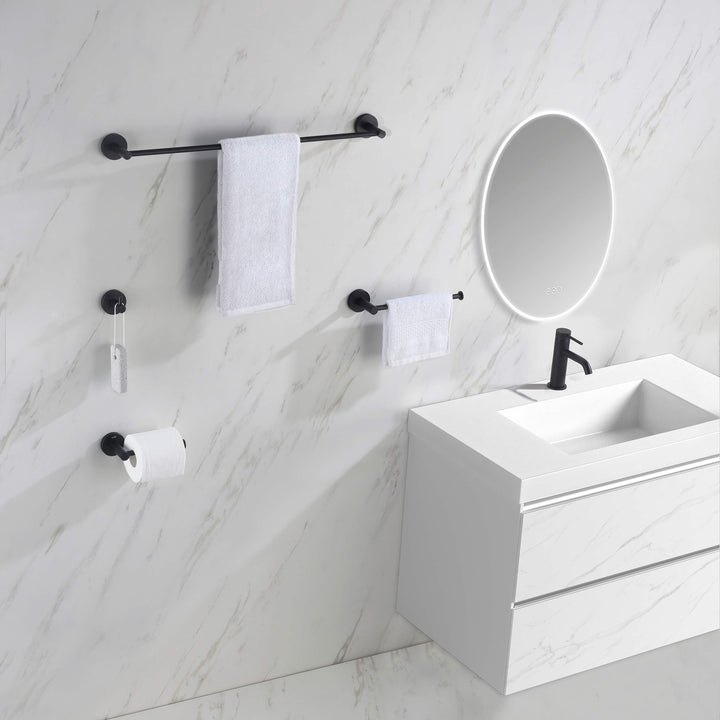 Halo 5-Piece Bathroom Hardware Set