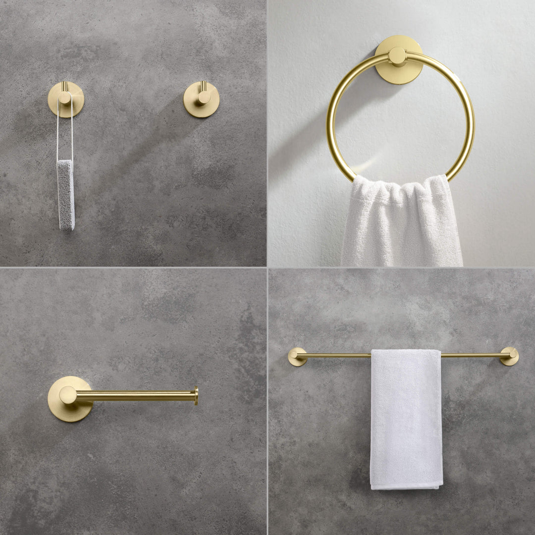 Halo 5-Piece Bathroom Hardware Set in 1