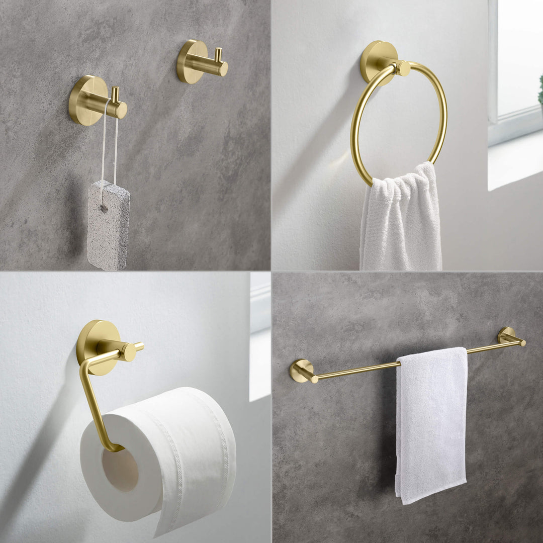 Halo 5-Piece Bathroom Hardware Set in 2