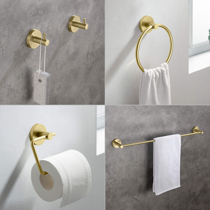 Halo 5-Piece Bathroom Hardware Set in 2