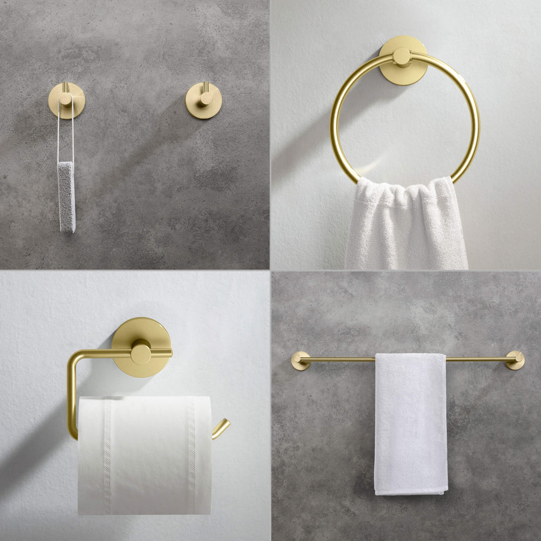 Halo 5-Piece Bathroom Hardware Set in 2