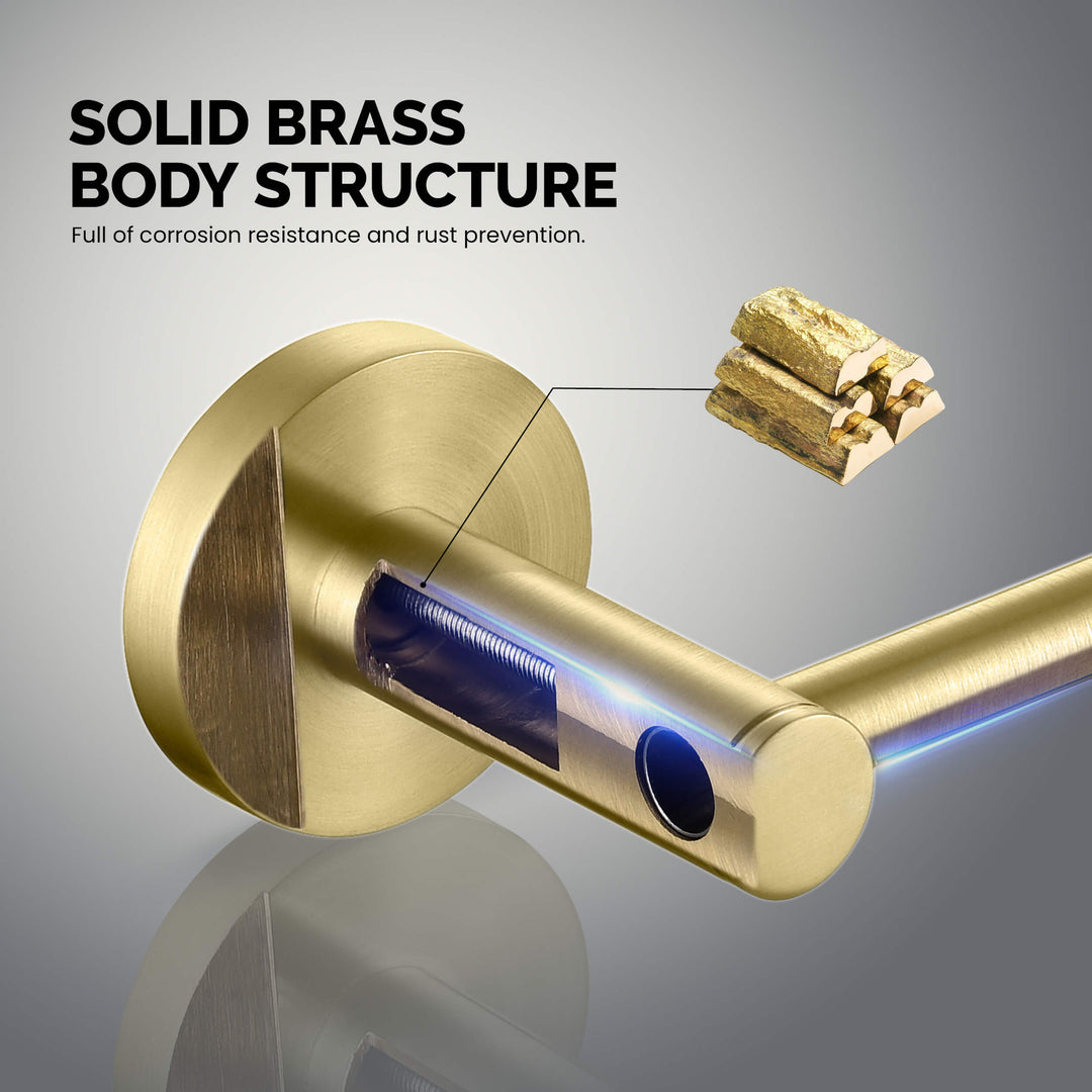 Halo 5-Piece Bathroom Hardware Set in 3