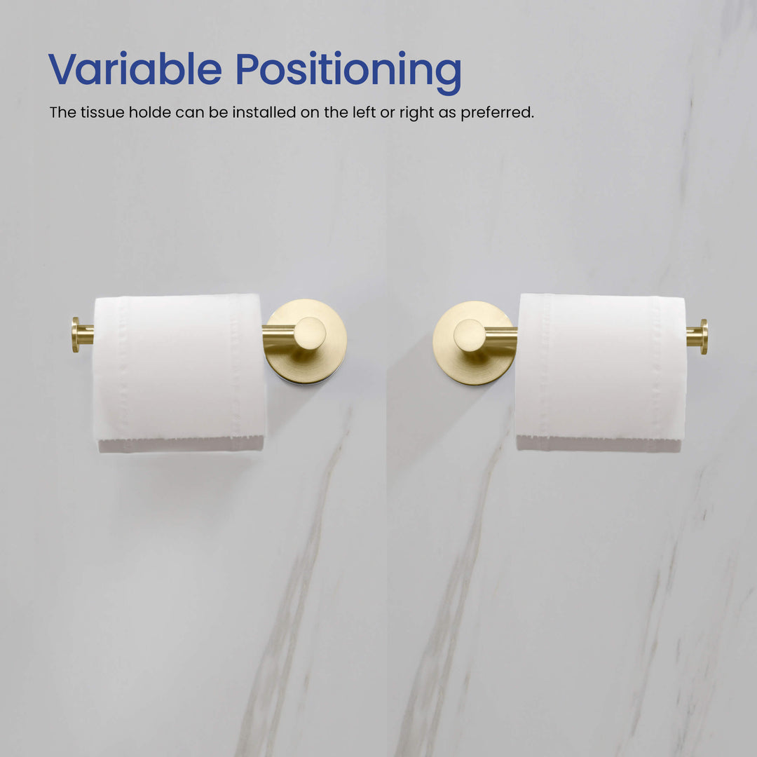 Halo 5-Piece Bathroom Hardware Set in 3