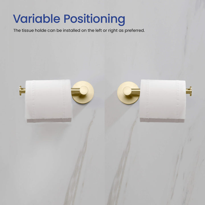 Halo 5-Piece Bathroom Hardware Set in 3
