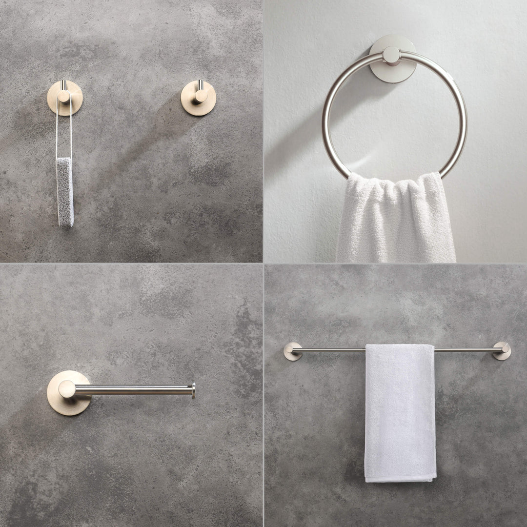 Halo 5-Piece Bathroom Hardware Set in 1