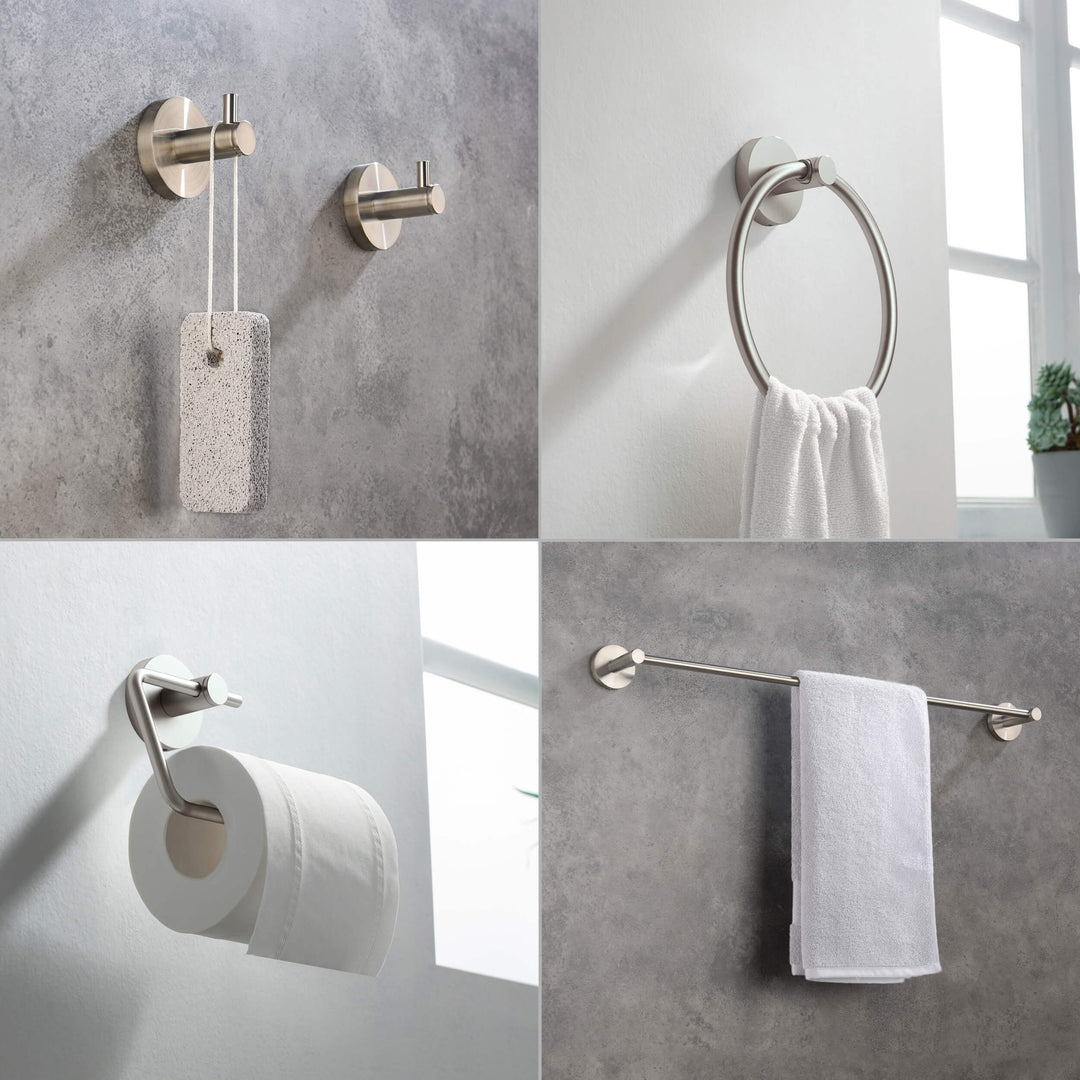 Halo 5-Piece Bathroom Hardware Set in 2