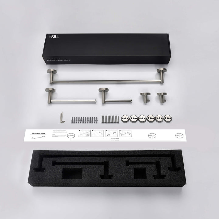 Halo 5-Piece Bathroom Hardware Set
