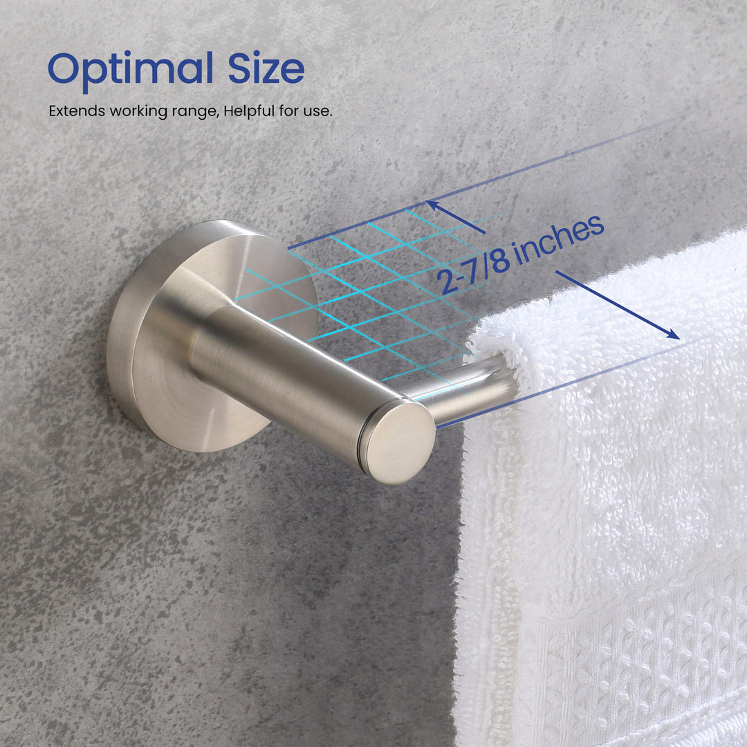 Halo 5-Piece Bathroom Hardware Set in 4