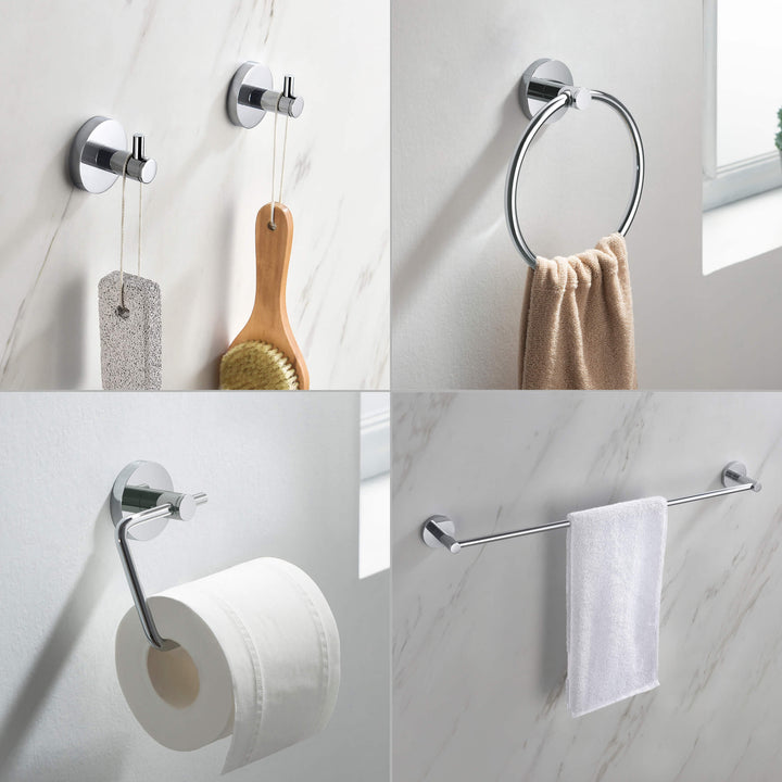 Halo 5-Piece Bathroom Hardware Set in 2