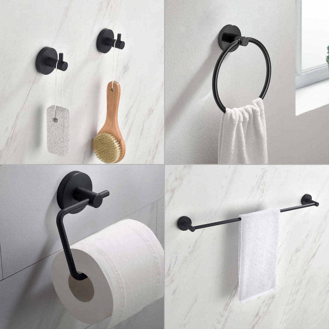 Halo 5-Piece Bathroom Hardware Set in 2